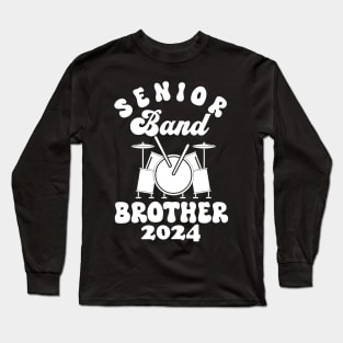 senior Band Brother 2024 Long Sleeve T-Shirt